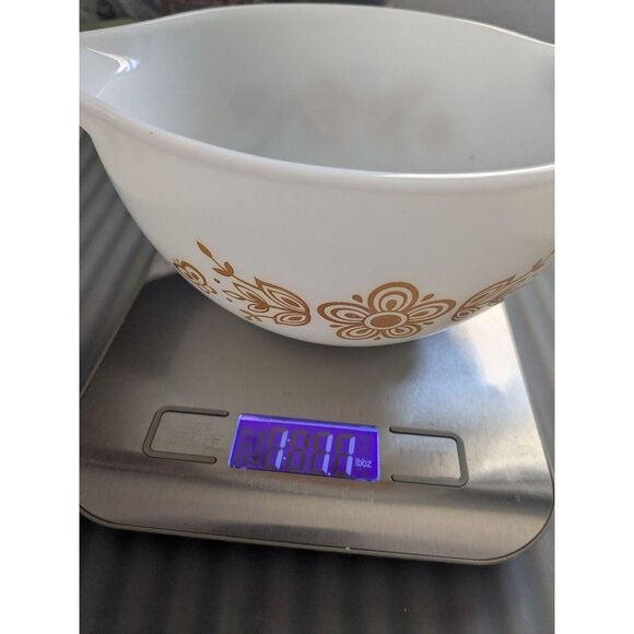 Pyrex Butterfly Gold Cinderella glass Bowl 441 1-1/5 PT coffee Mug D handle - Picture 15 of 16